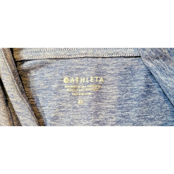 Athleta Uptempo Pullover Hoodie Sweatshirt Athleisure Lounge Wear Plus Size 3X - Picture 5 of 7